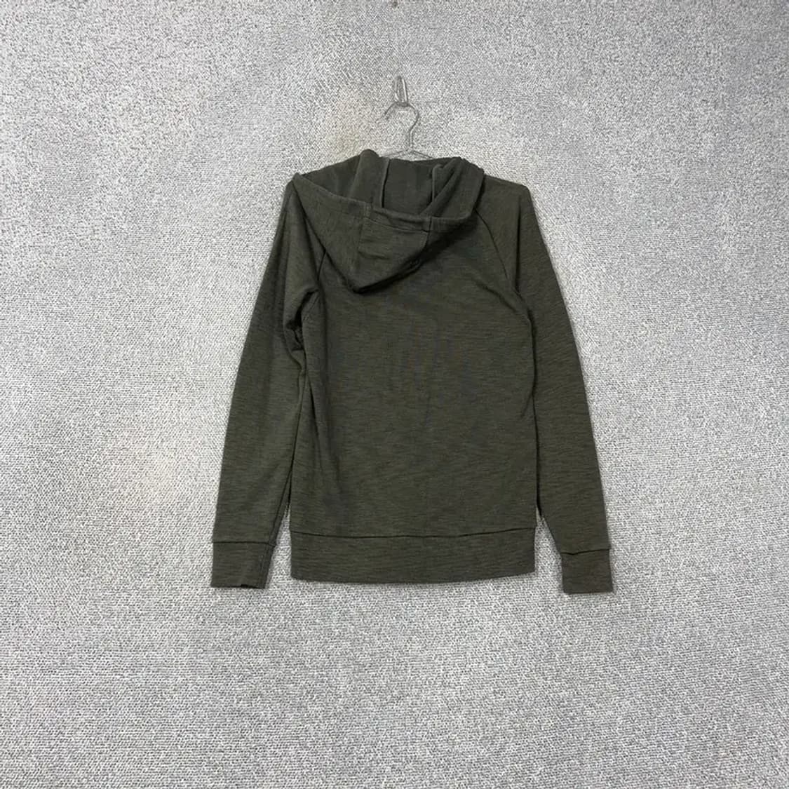 나이키 로고 기능성 카키 후드집업 XS 상품이미지2