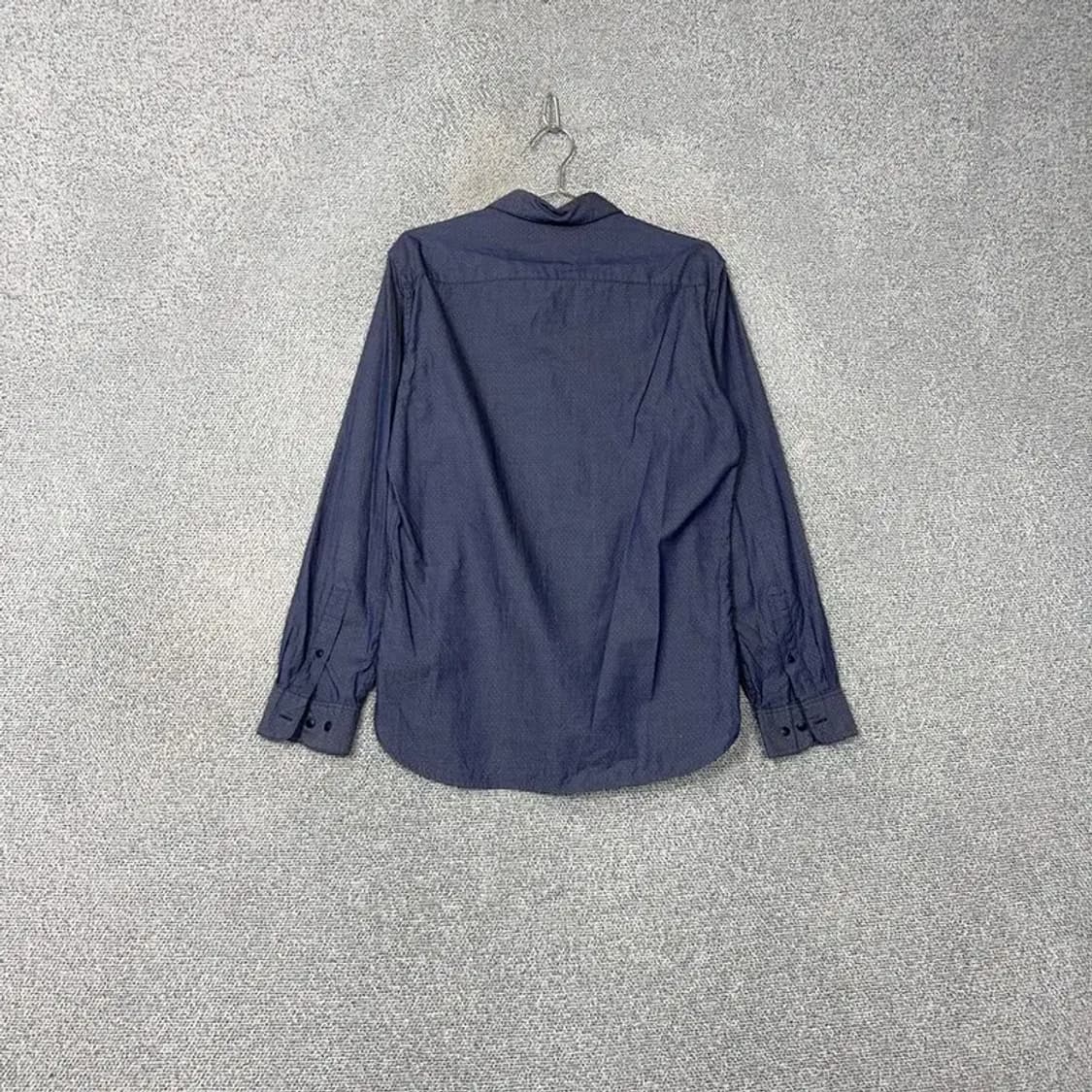 해지스 로고 남성 캐주얼 클래식 네이비 셔츠 100 상품이미지2