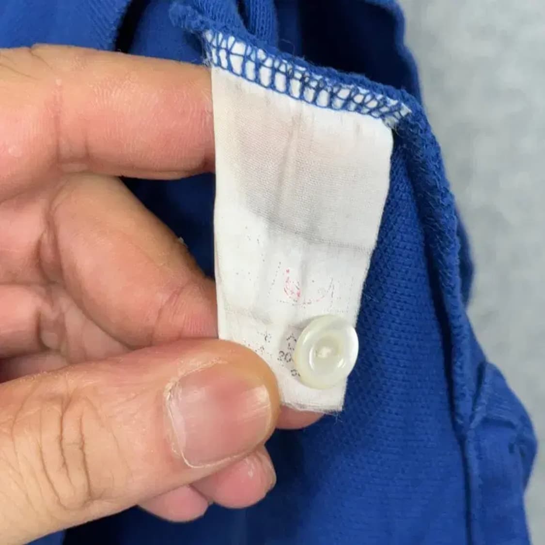 해지스 남성 캐주얼 블루 로고 카라티 95 상품이미지4