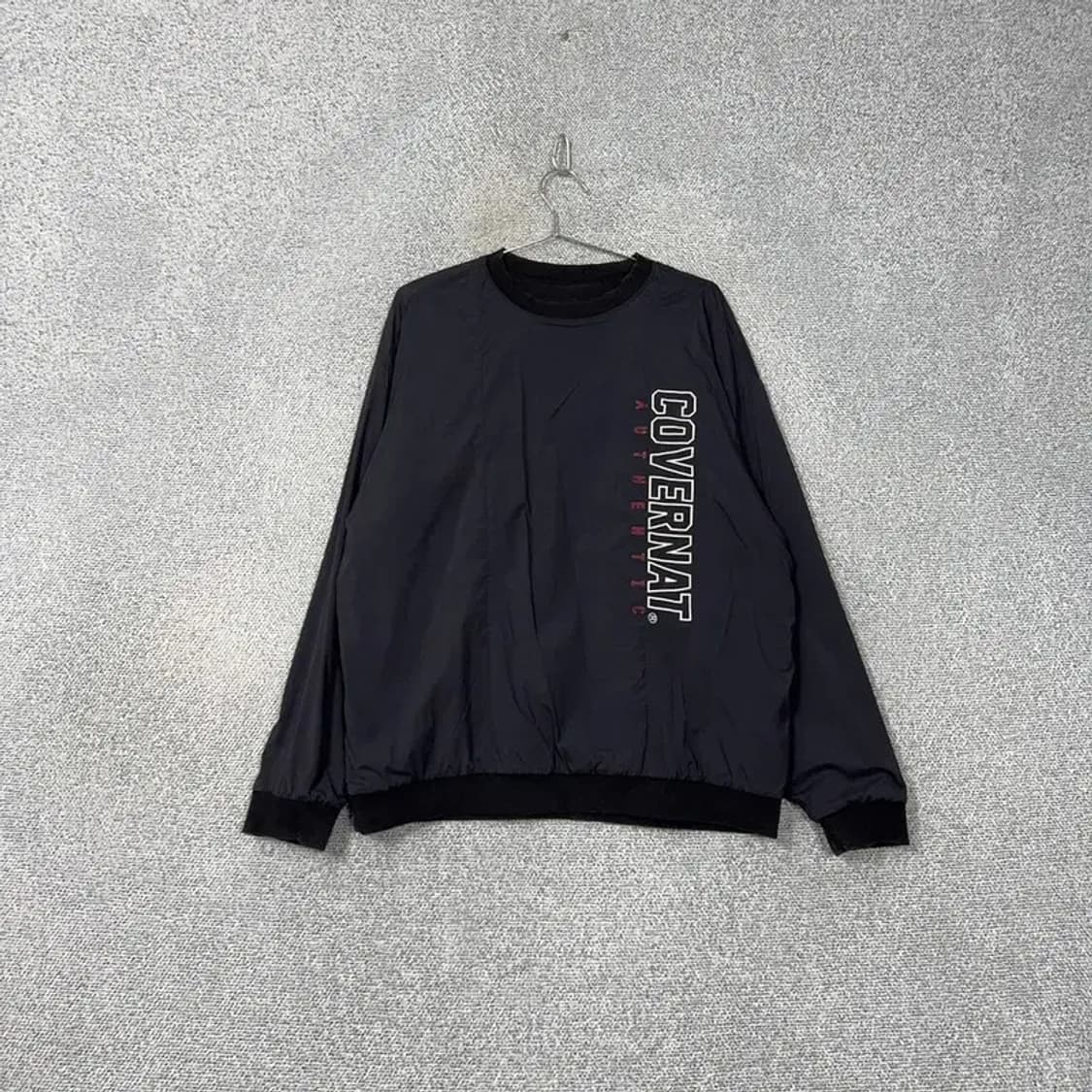 커버낫 프린팅 로고 양면 맨투맨 웜업 FREE 상품이미지1