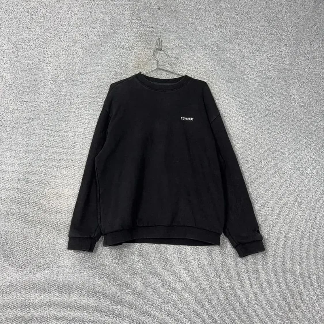 커버낫 프린팅 로고 양면 맨투맨 웜업 FREE 상품이미지4