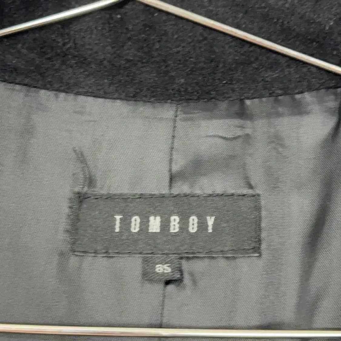 톰보이 여성 블랙 캐시미어 코트 85 상품이미지6