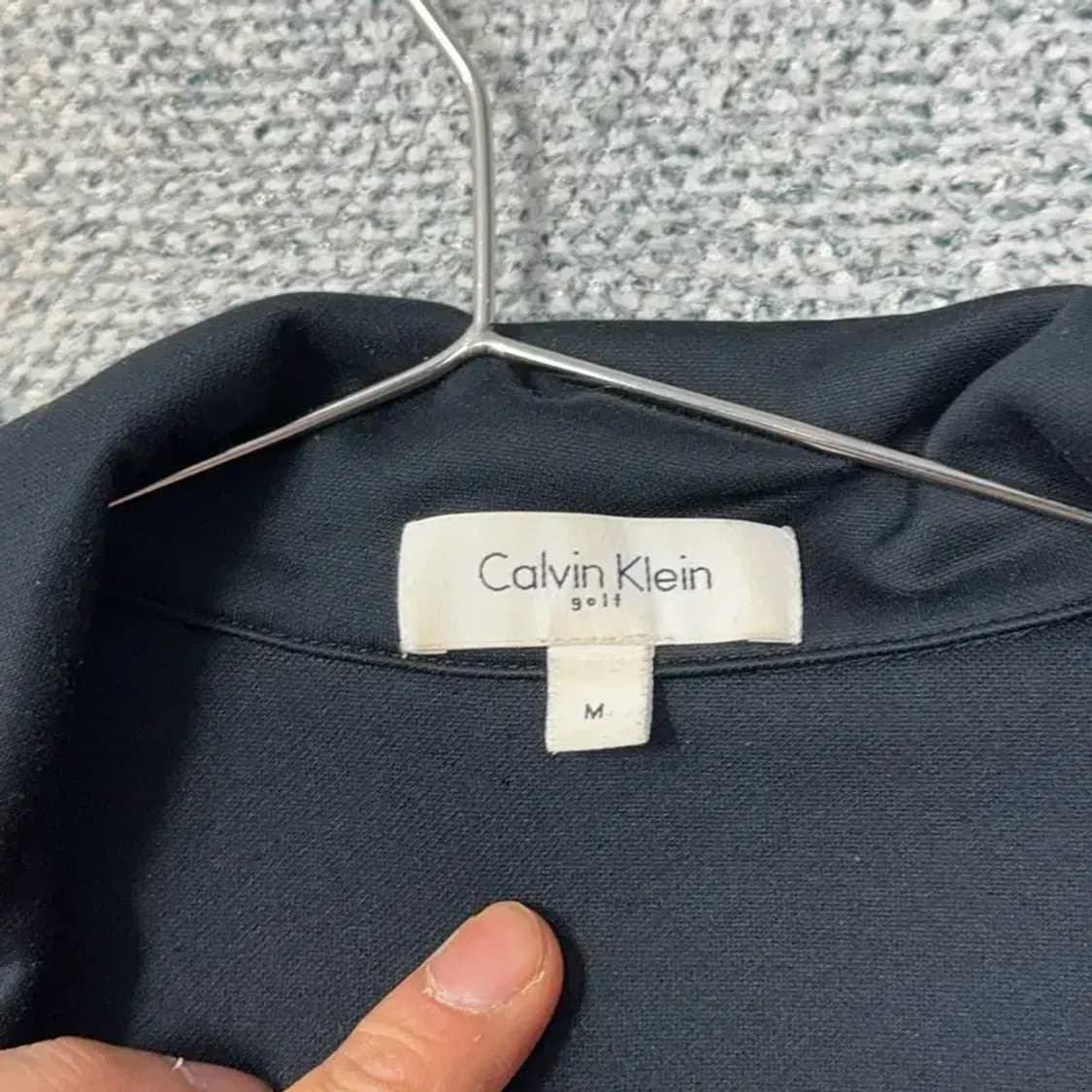 캘빈클라인 블랙 집업 자켓 M 상품이미지4