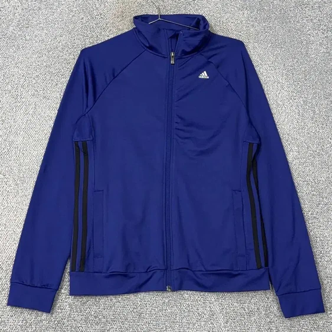 아디다스 네이비 블루 오리지날 로고 집업 저지 S 상품이미지1