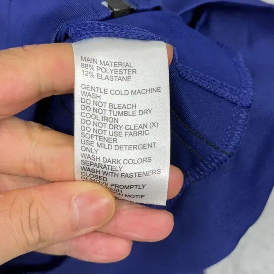 아디다스 네이비 블루 오리지날 로고 집업 저지 S 상품이미지4