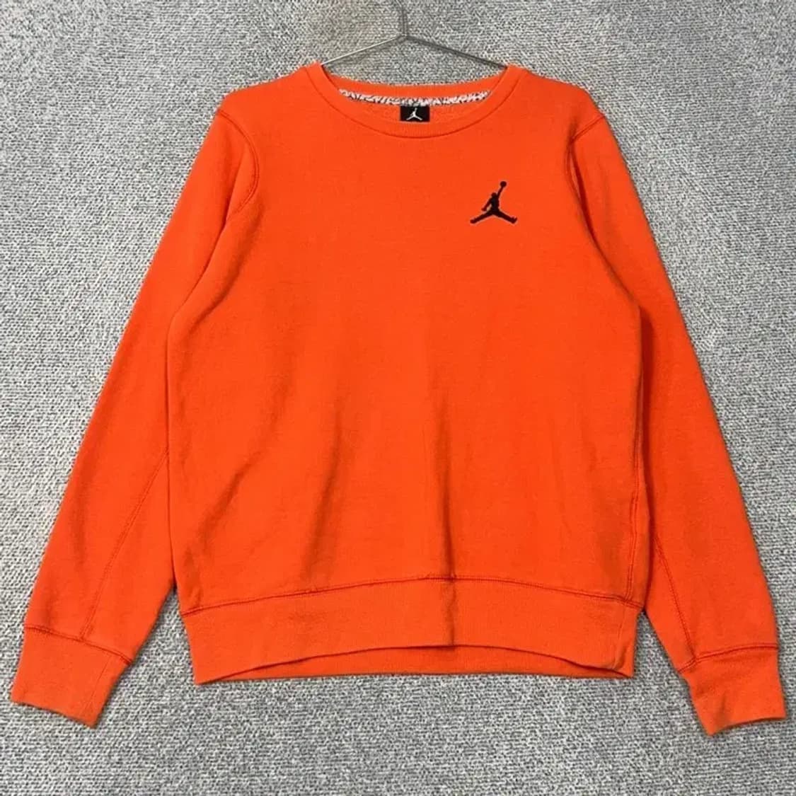 조던 오렌지 로고 점프맨 오버핏 맨투맨 M 상품이미지1