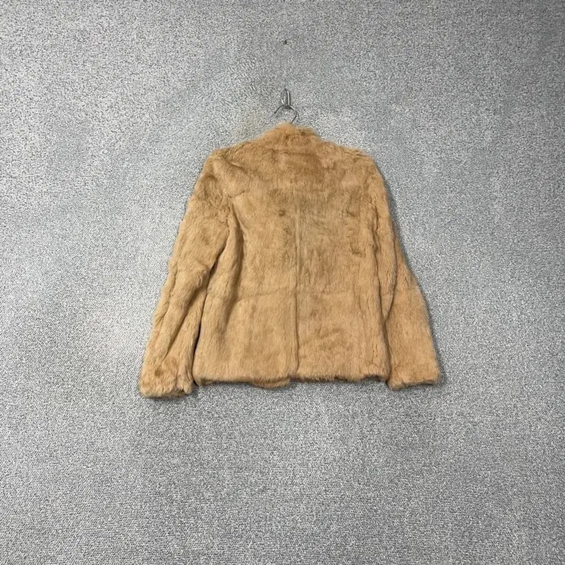 타임 여성 한섬 베이지 토끼털 래빗 퍼 자켓 F 상품이미지2