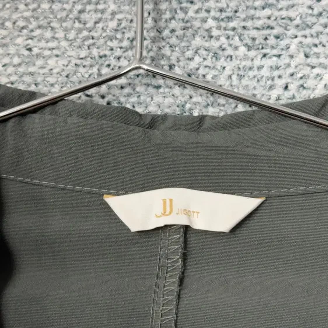 지고트 여성 캐주얼 허리 밴딩 카라 원피스 FREE 상품이미지5