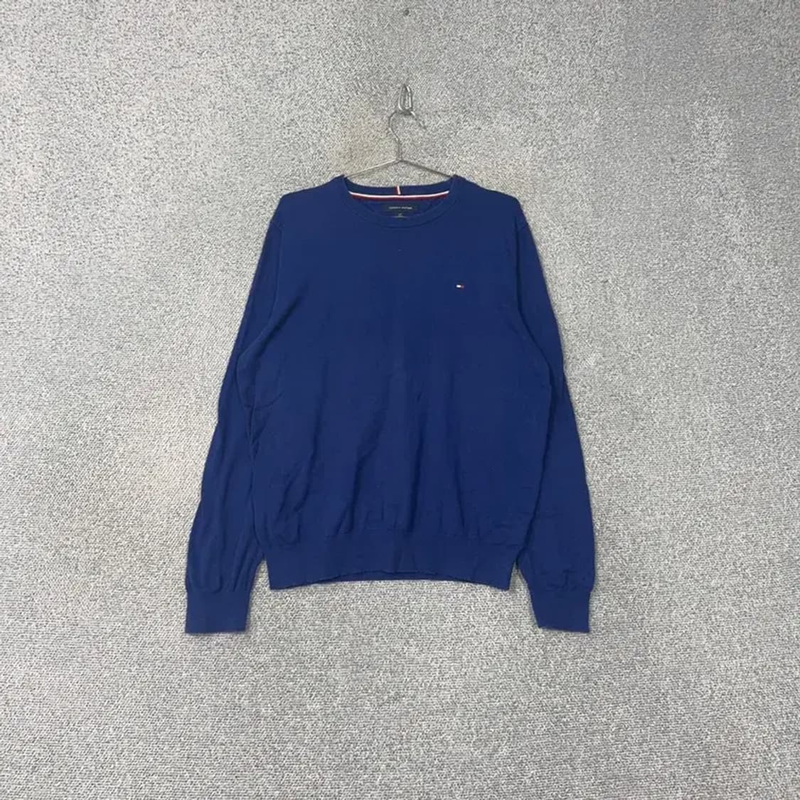 타미힐피거 로고 네이비 니트 L 상품이미지1
