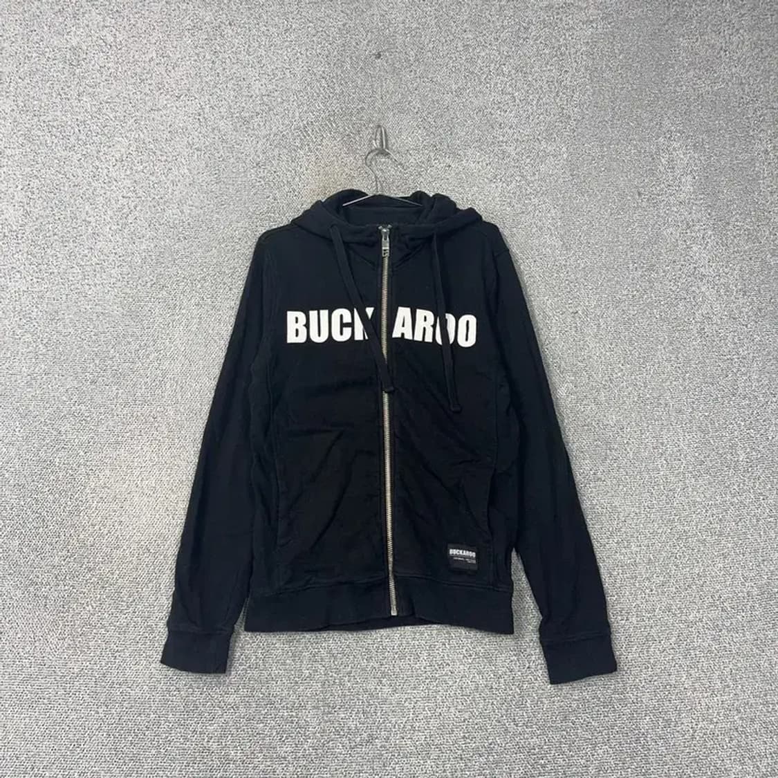 버커루 로고 프린팅 블랙 후드집업 L 상품이미지1