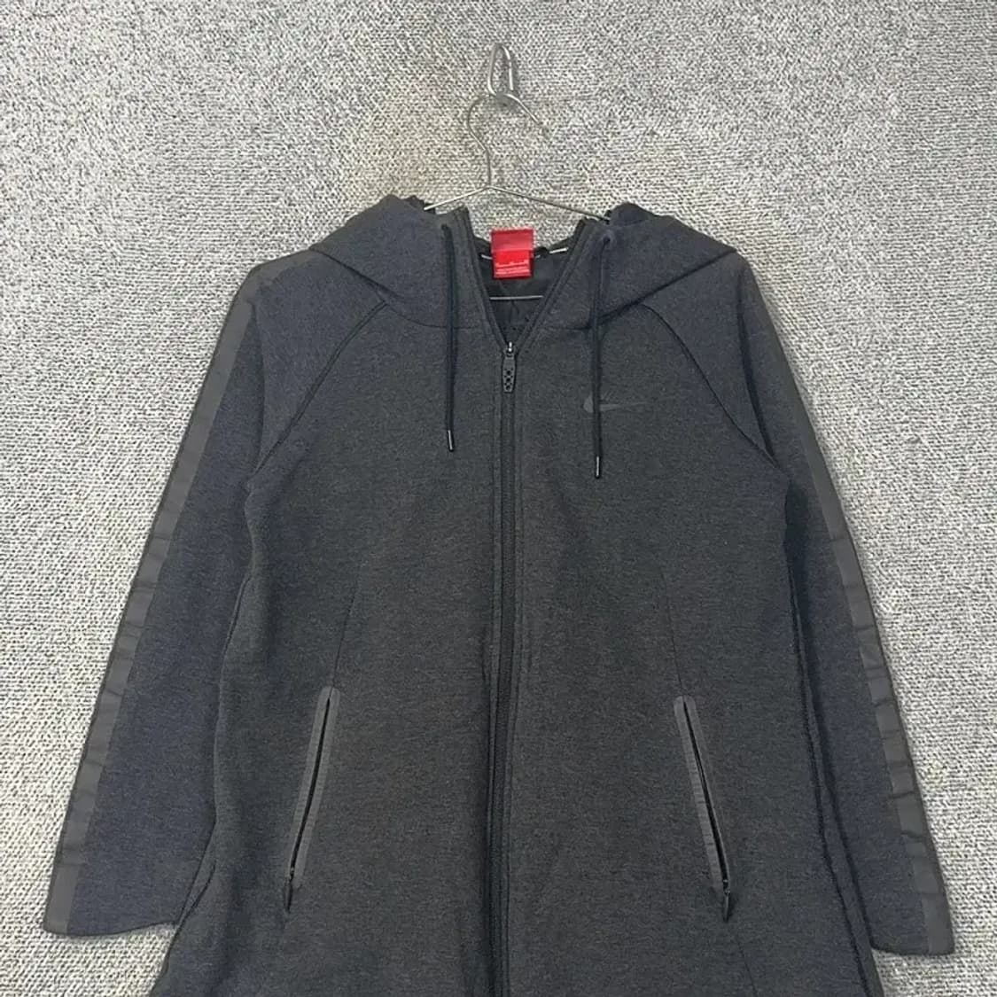 나이키 기능성 그레이 롱 후드집업 M 상품이미지3