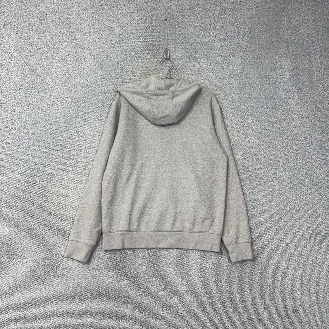 아디다스 로고 프린팅 그레이 후드집업 105 상품이미지2