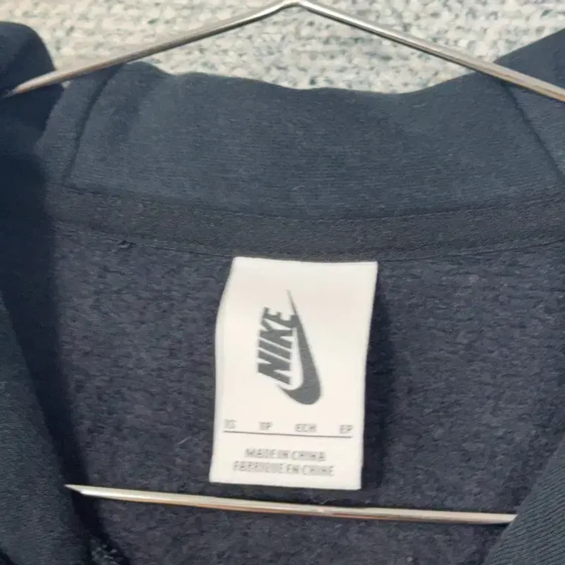 나이키 여성 블랙 후드티 XS 상품이미지3