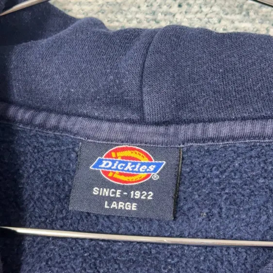 디키즈 네이비 프린팅 후드티 L 상품이미지3