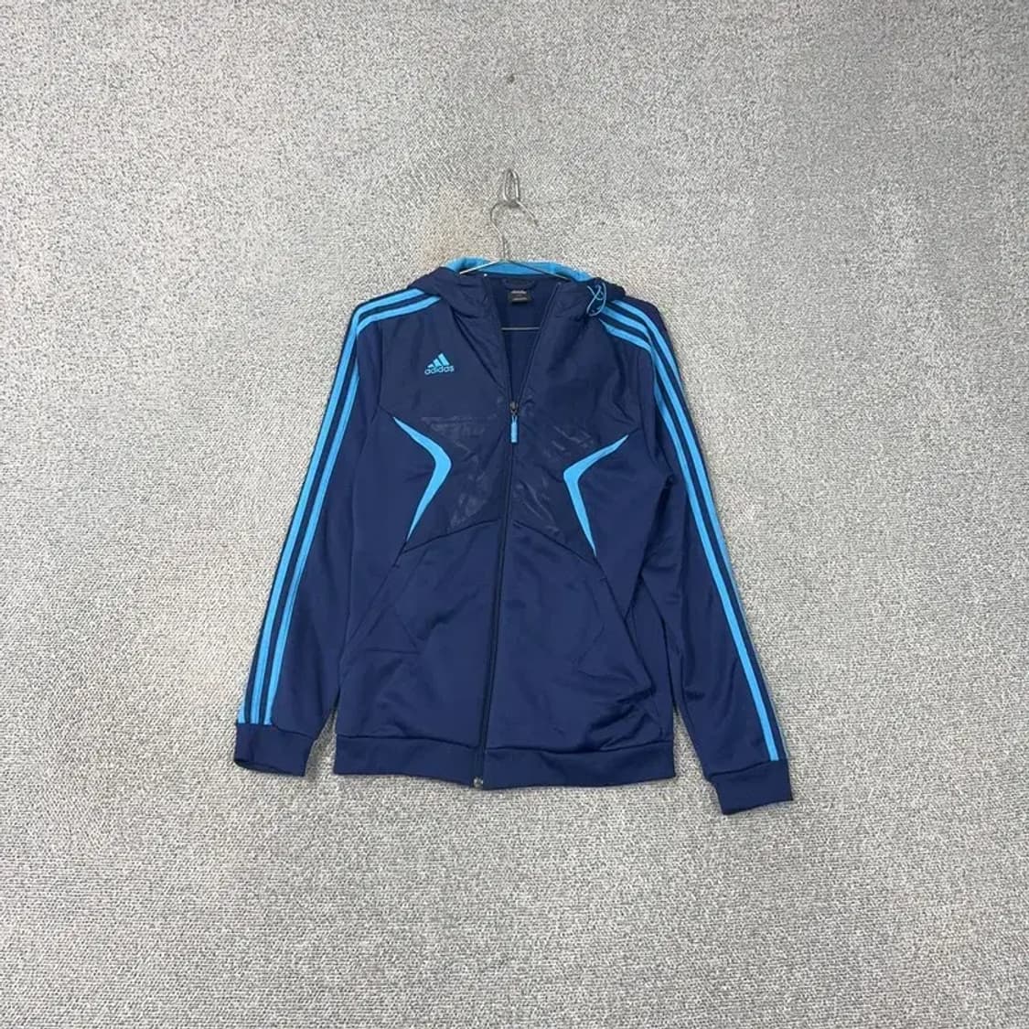 아디다스 챔스 네이비 기능성 후드집업 095 상품이미지1