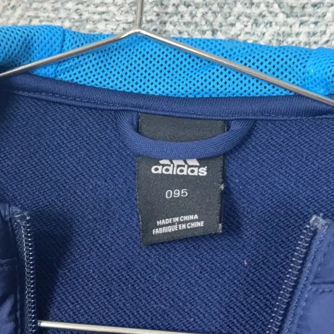 아디다스 챔스 네이비 기능성 후드집업 095 상품이미지3