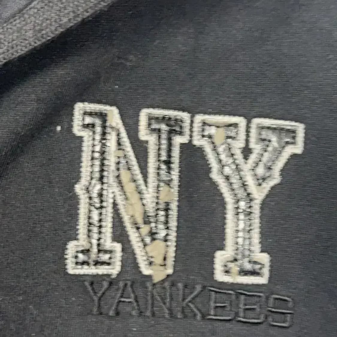 MLB 뉴욕양키즈 자수 로고 후드집업 100 상품이미지3