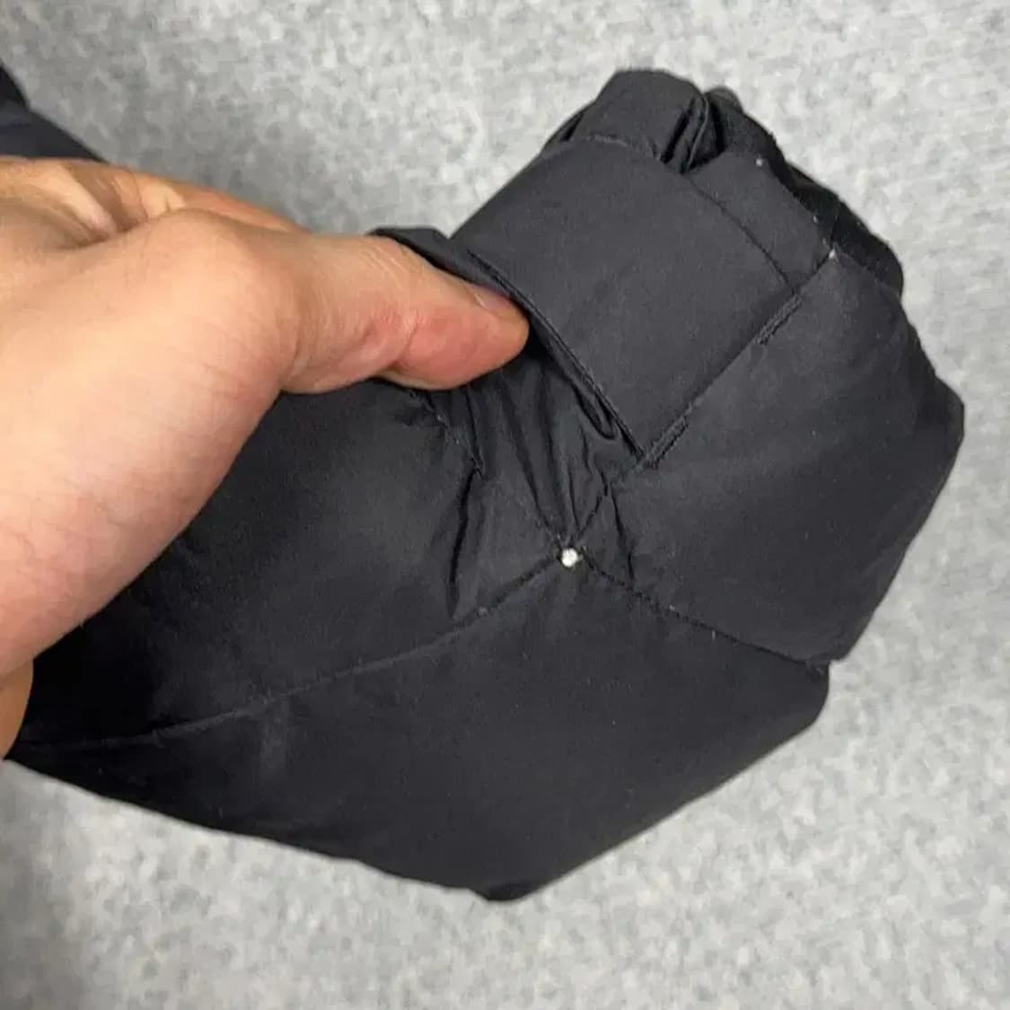 디스커버리 블랙 로고 다운 롱패딩 95 상품이미지2