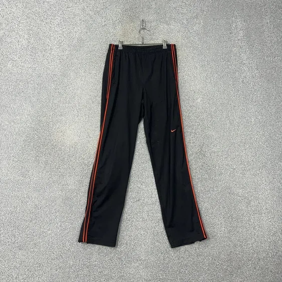 나이키 스우시 오렌지 블랙 팬츠 S 상품이미지1