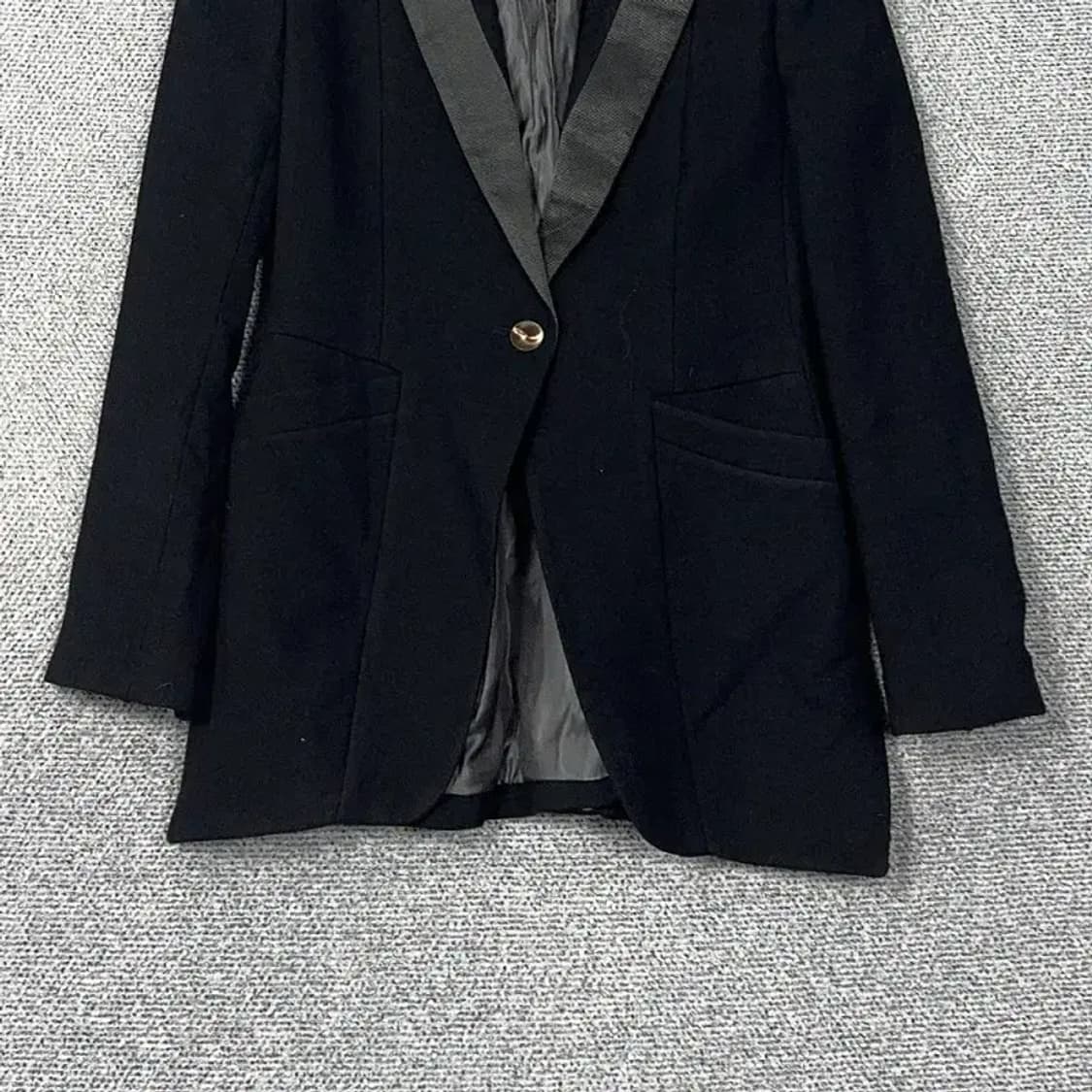 시스템 한섬 여성 클래식 원버튼 정장 블레이저 자켓 82-94-160 상품이미지4