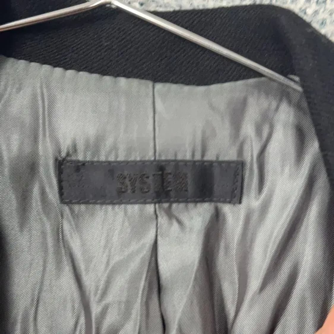 시스템 한섬 여성 클래식 원버튼 정장 블레이저 자켓 82-94-160 상품이미지5