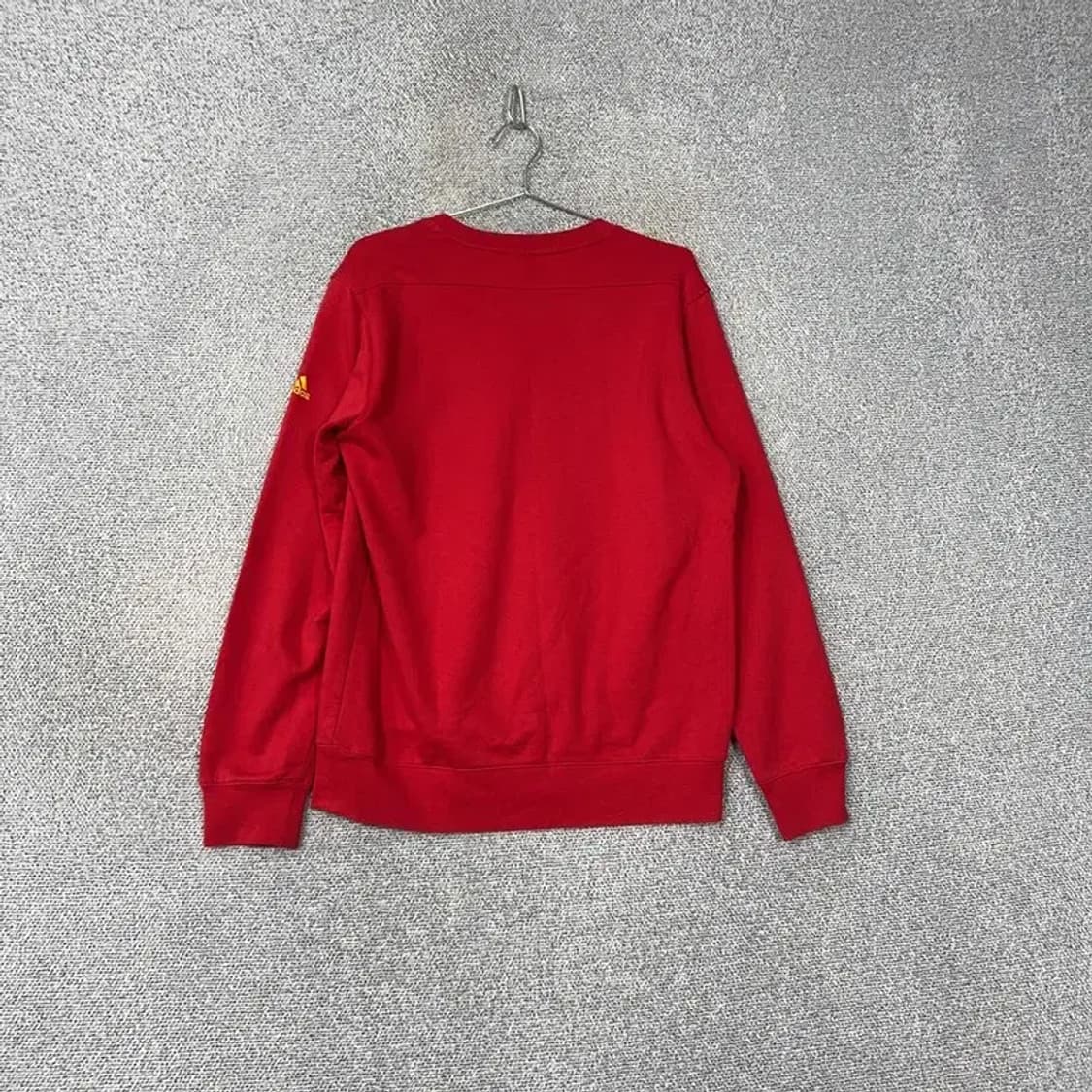 아디다스 빈티지 프린팅 레드 오버핏 맨투맨 105 상품이미지2