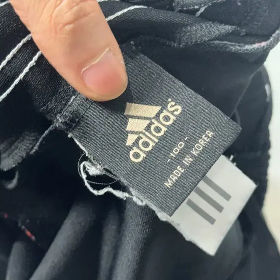 아디다스 기능성 블랙 트레이닝 팬츠 100 상품이미지5