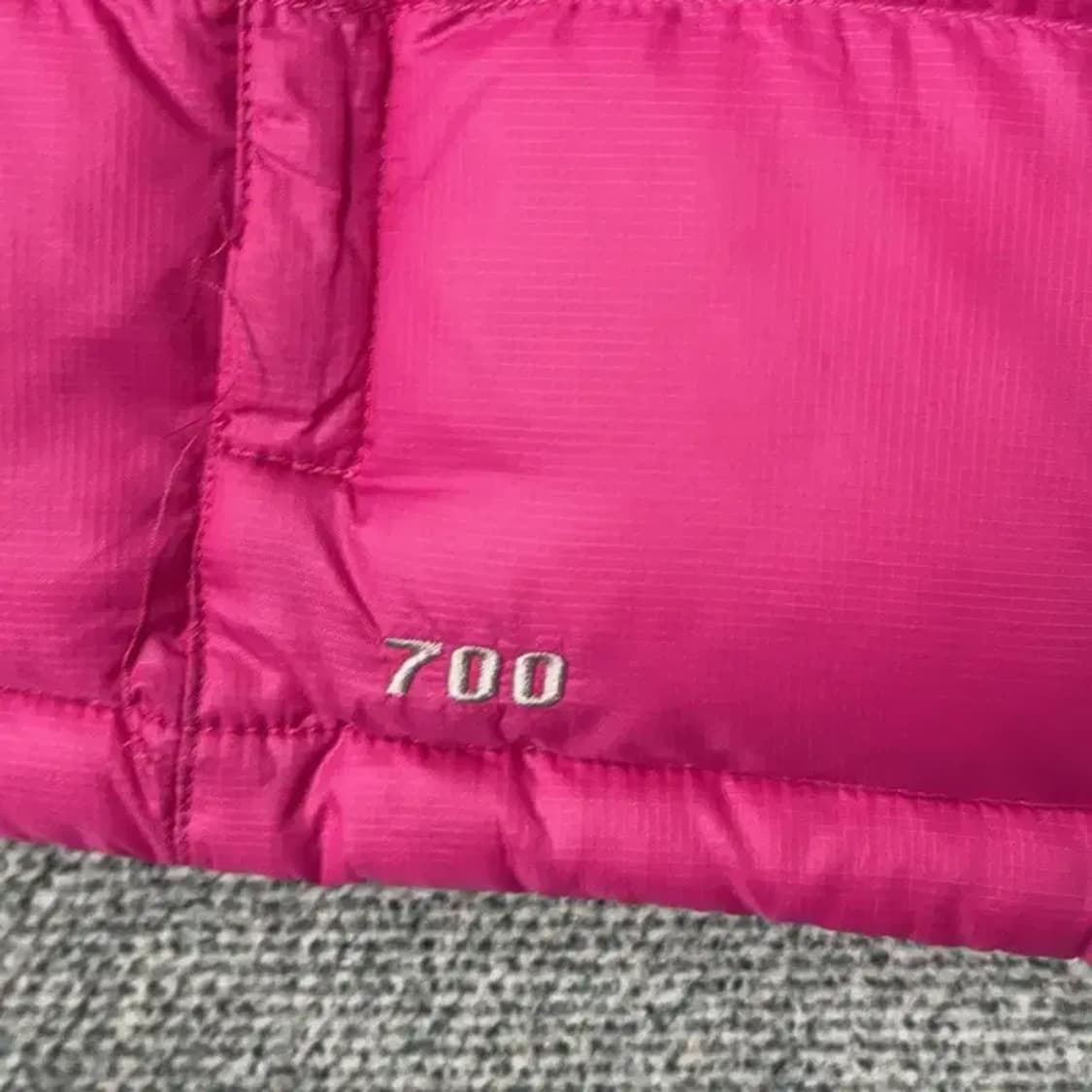 노스페이스 700 눕시 여성 핑크 패딩 조끼 M 상품이미지5