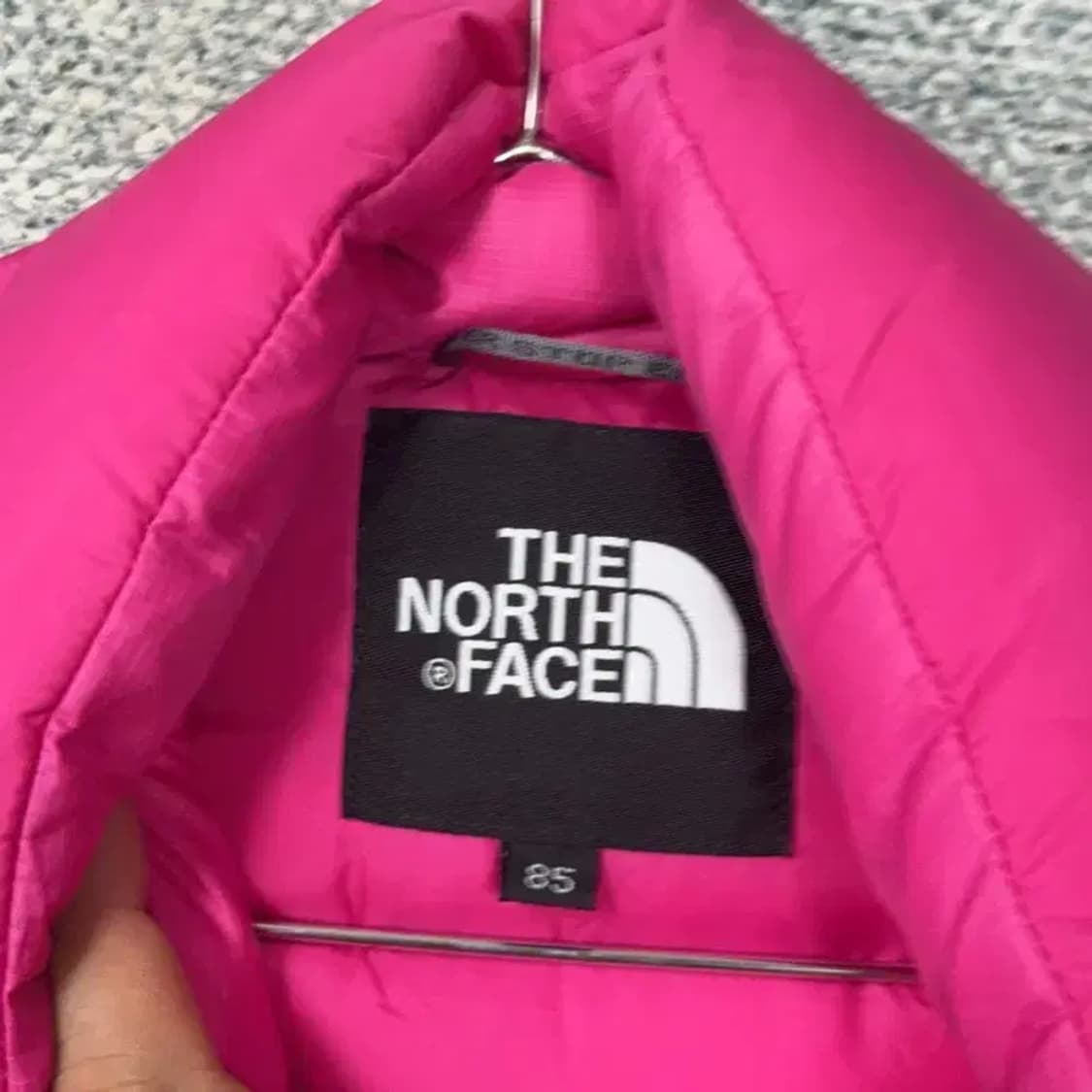 노스페이스 700 눕시 여성 핑크 패딩 조끼 M 상품이미지6