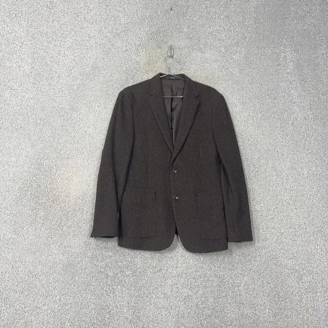 해지스 캐주얼 그레이 울 블레이저 100 상품이미지1