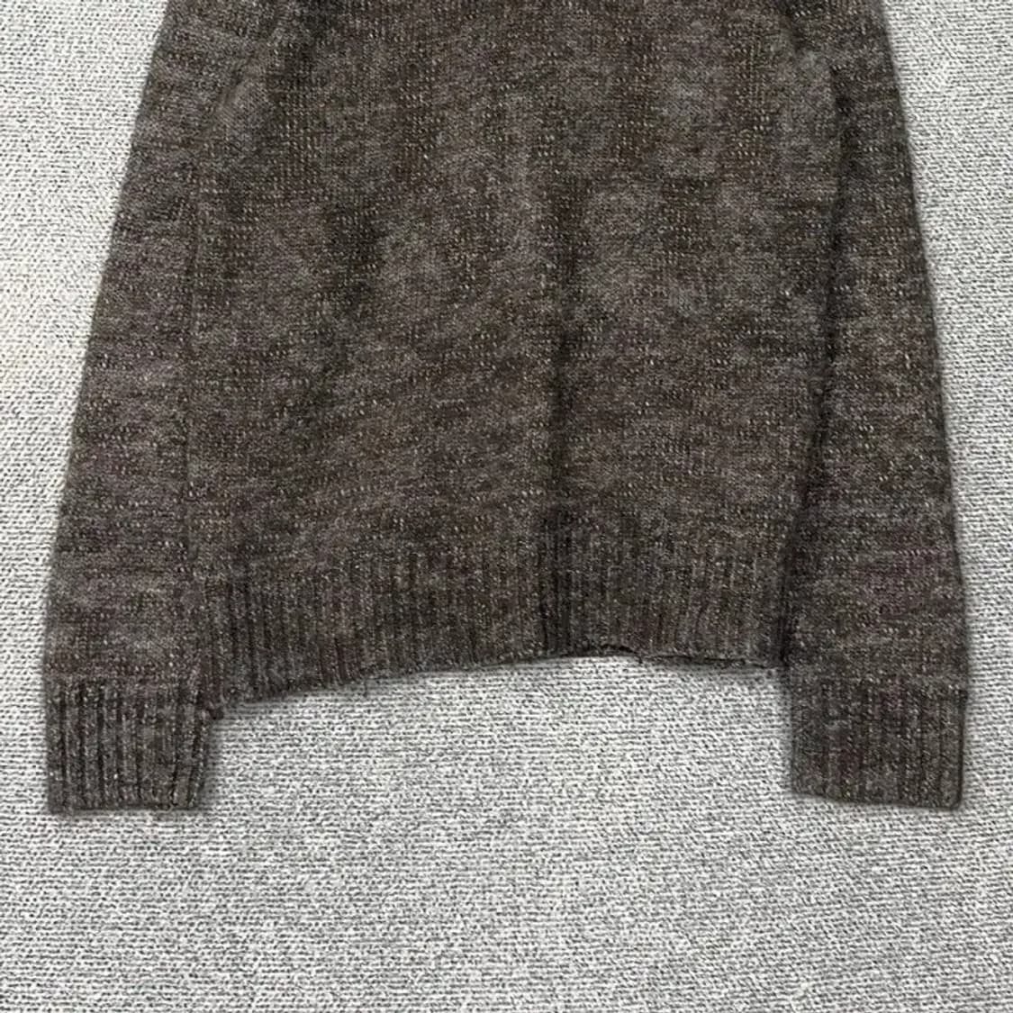 갭 브라운 카라 울 니트 M 상품이미지4