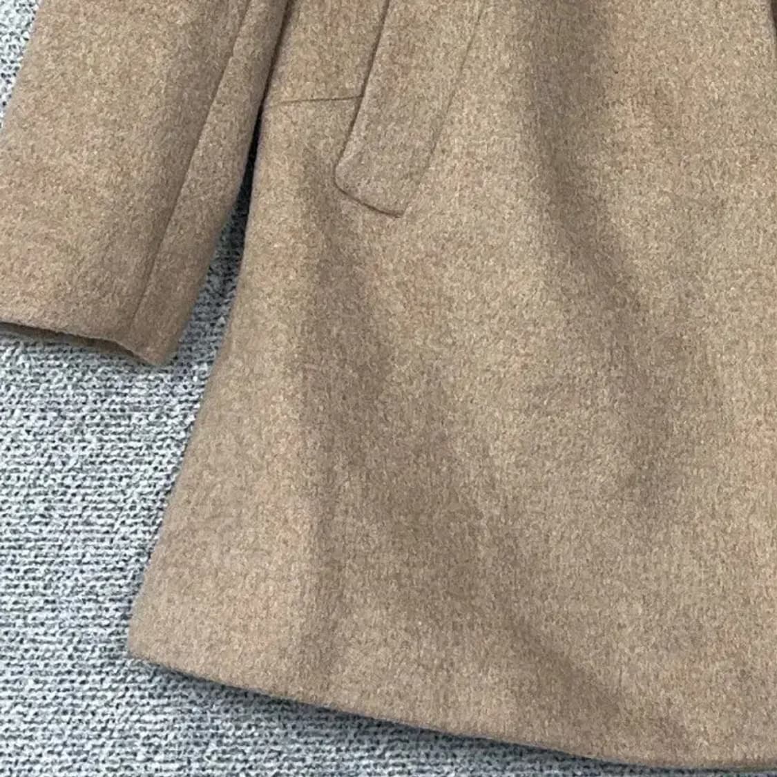 로엠 여성 베이지 울 코트 85-95 상품이미지5