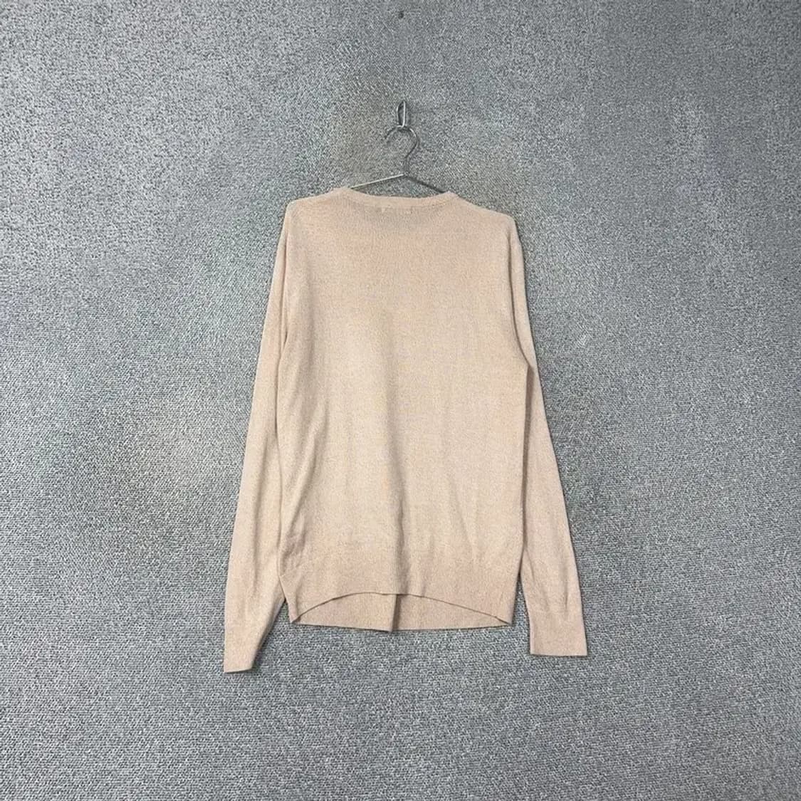 올젠 남성 캐주얼 베이지 니트 100 상품이미지2