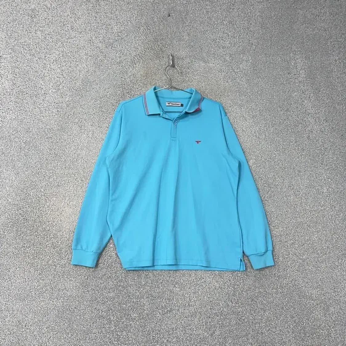 투어스테이지 골프 남성 블루 긴팔 카라티 XL 상품이미지1