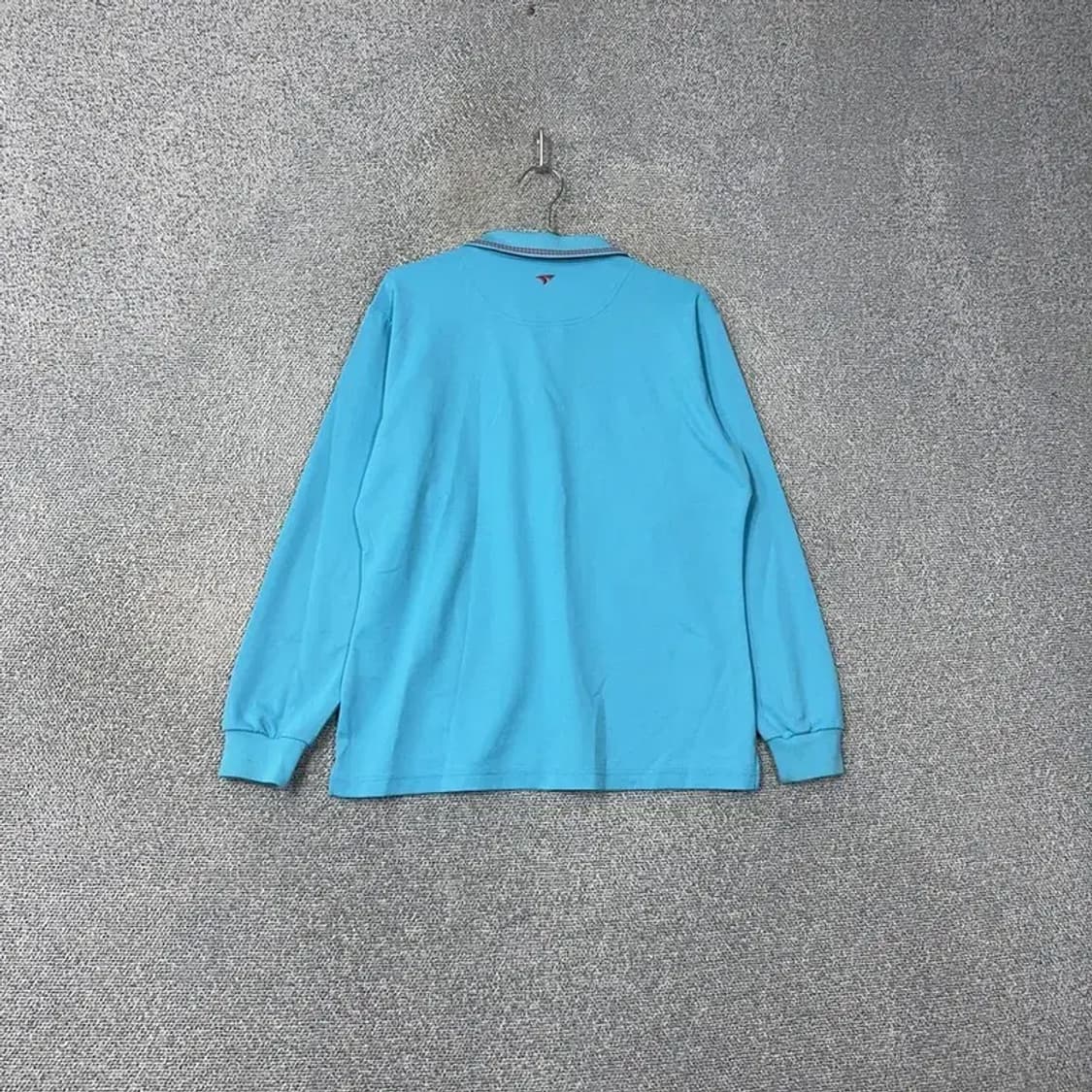 투어스테이지 골프 남성 블루 긴팔 카라티 XL 상품이미지2