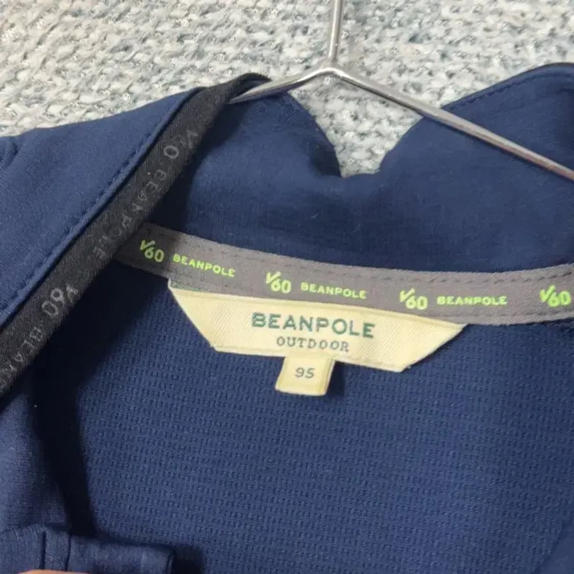 빈폴 아웃도어 등산 네이비 반집업 95 상품이미지3
