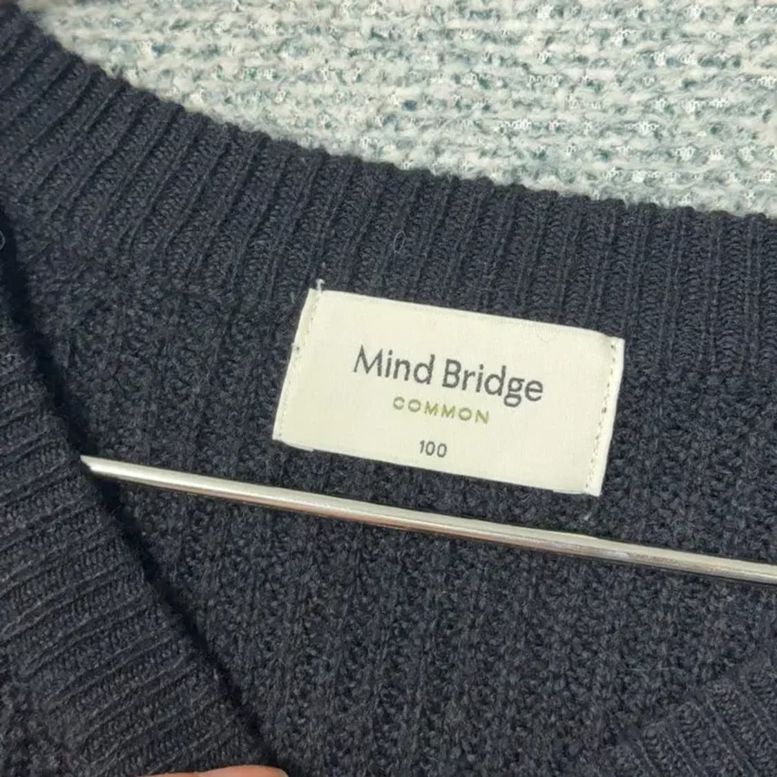 마인드 브릿지 남성 캐주얼 캐시미어 니트 100 상품이미지5