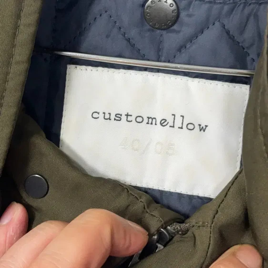 커스텀멜로우 남성 캐주얼 카키 내피 코트 105 상품이미지5