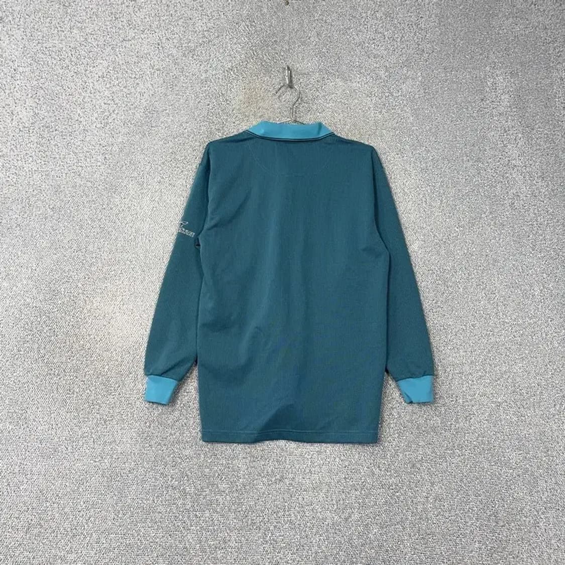 투어스테이지 남성 골프 블루 긴팔 카라티 M 상품이미지2