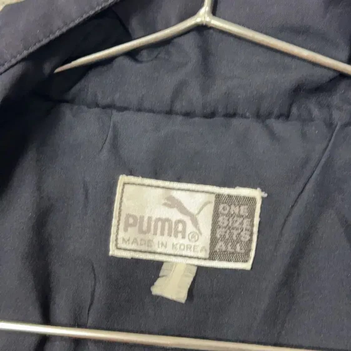 푸마 로고 빈티지 바람막이 XL 상품이미지4