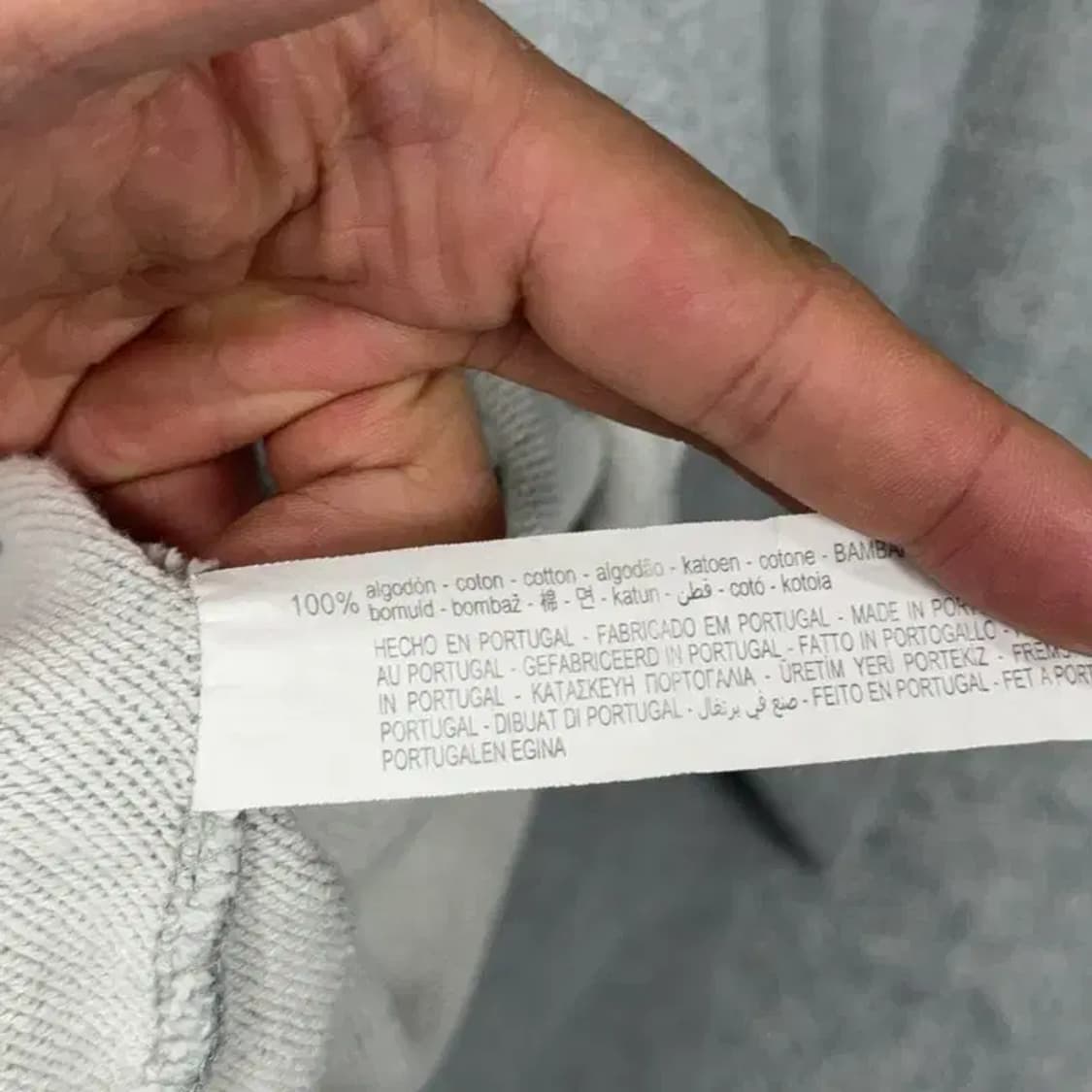 자라 베이직 그레이 맨투맨 XL 상품이미지4