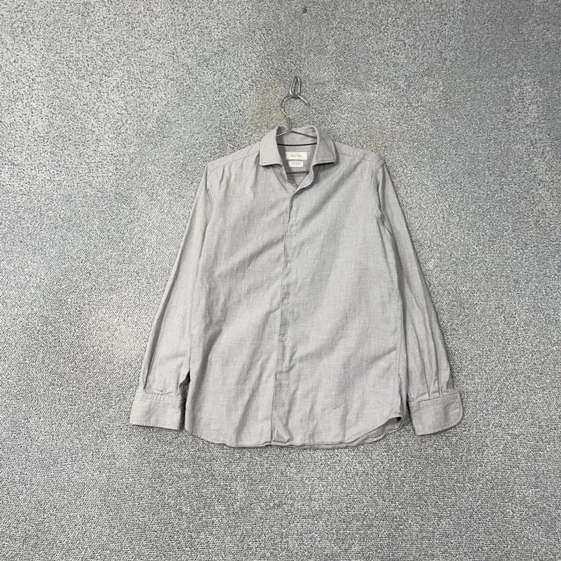 마시모두띠 패브릭 라이트 그레이 셔츠 M 상품이미지1