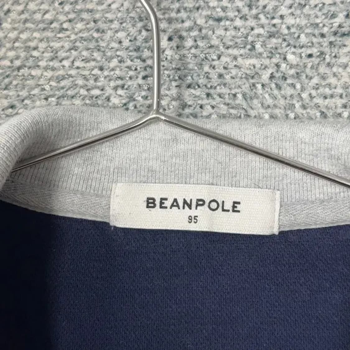 빈폴 캐주얼 네이비 버튼 맨투맨 95 상품이미지3