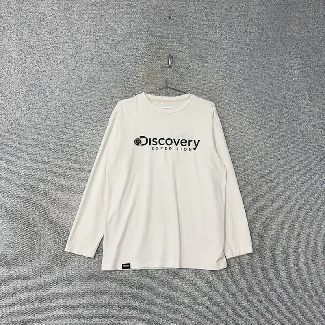 디스커버리 기능성 로고 긴팔티 100 상품이미지1