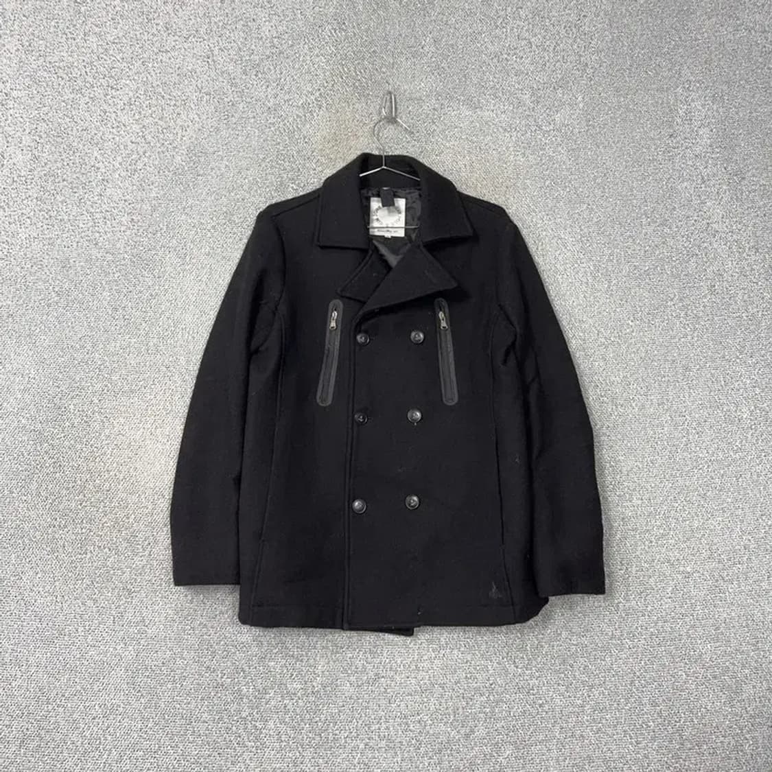 빈폴 킴존스 포켓 블랙 울 코트 95 상품이미지1