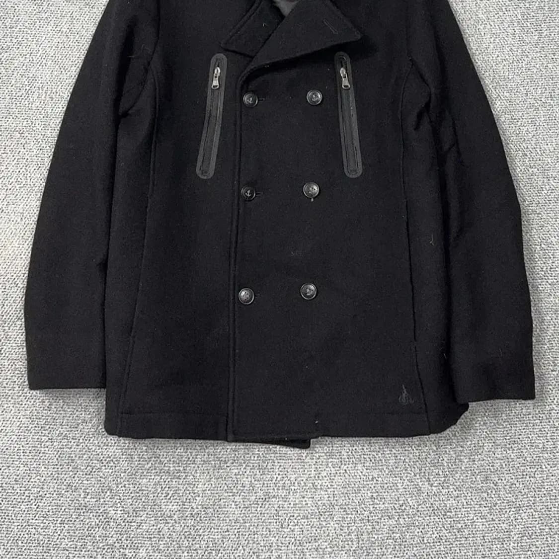 빈폴 킴존스 포켓 블랙 울 코트 95 상품이미지4