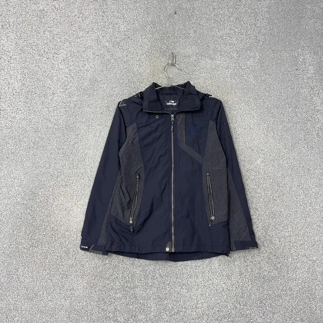 아이더 등산 네이비 바람막이 S 상품이미지1