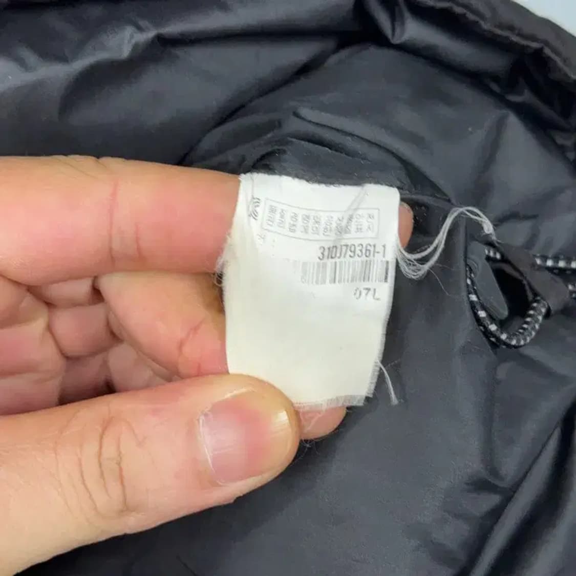 MLB  포켓 블랙 패딩 100 상품이미지5