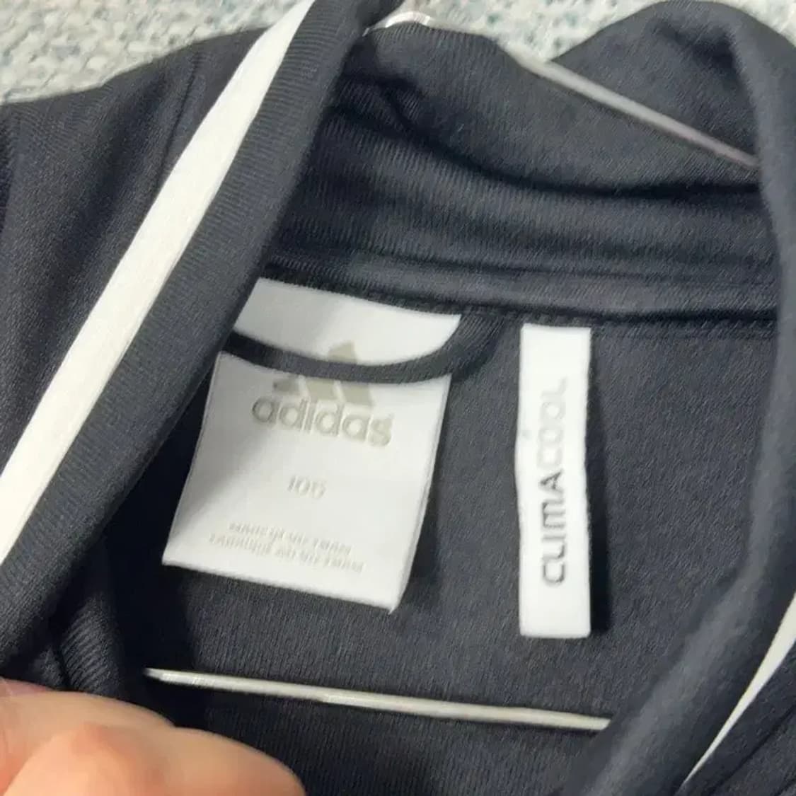 아디다스 로고 블랙 트랙탑 져지 105 상품이미지4