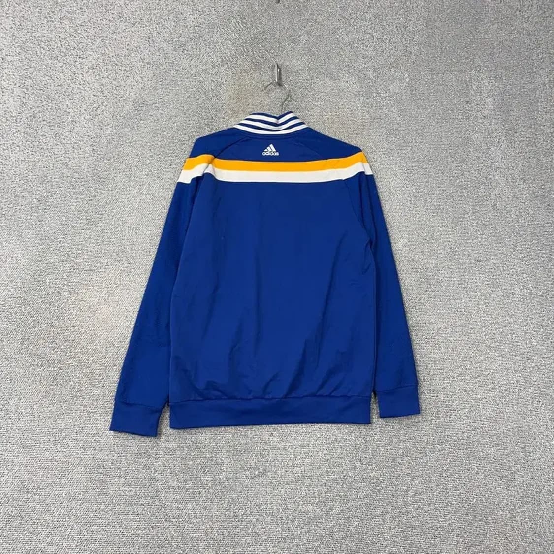 아디다스 NBA 골든 스테이트 기능성 블루 긴팔티 100 상품이미지2